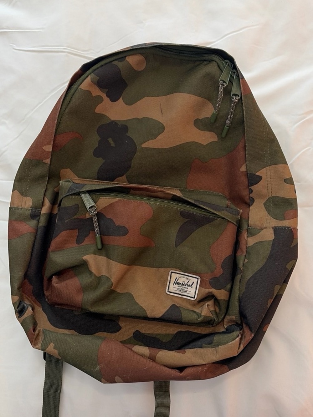 Herschel Supply Company Camo Backpack in Green and Brown
